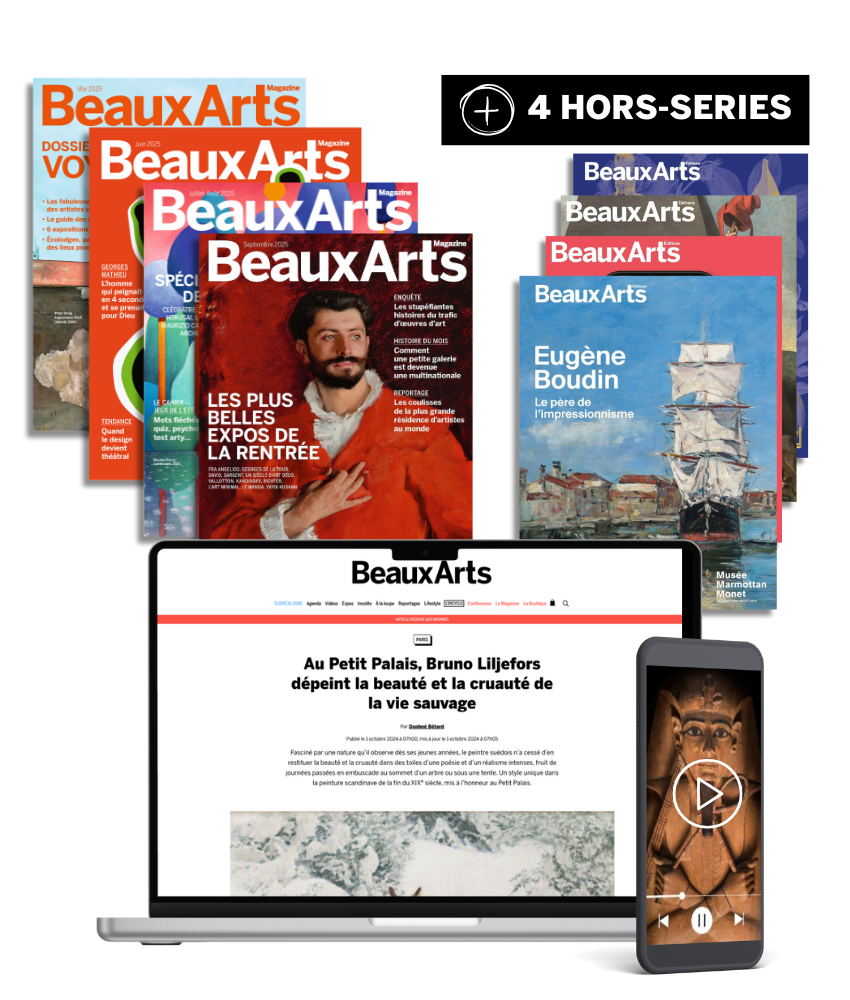 Abonnement Beaux Arts magazine papier + numérique avec hors-séries